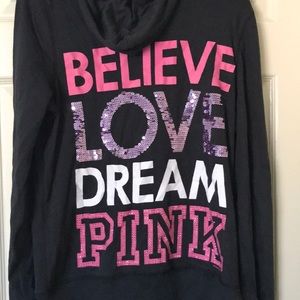 Victoria’s Secret Pink zip up hoodie
